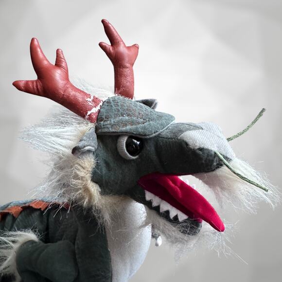 Sababa Toys Dragonology ASIAN LUNG 20" Chinese Dragon Poseable Stuffed Animal - Picture 8 of 10